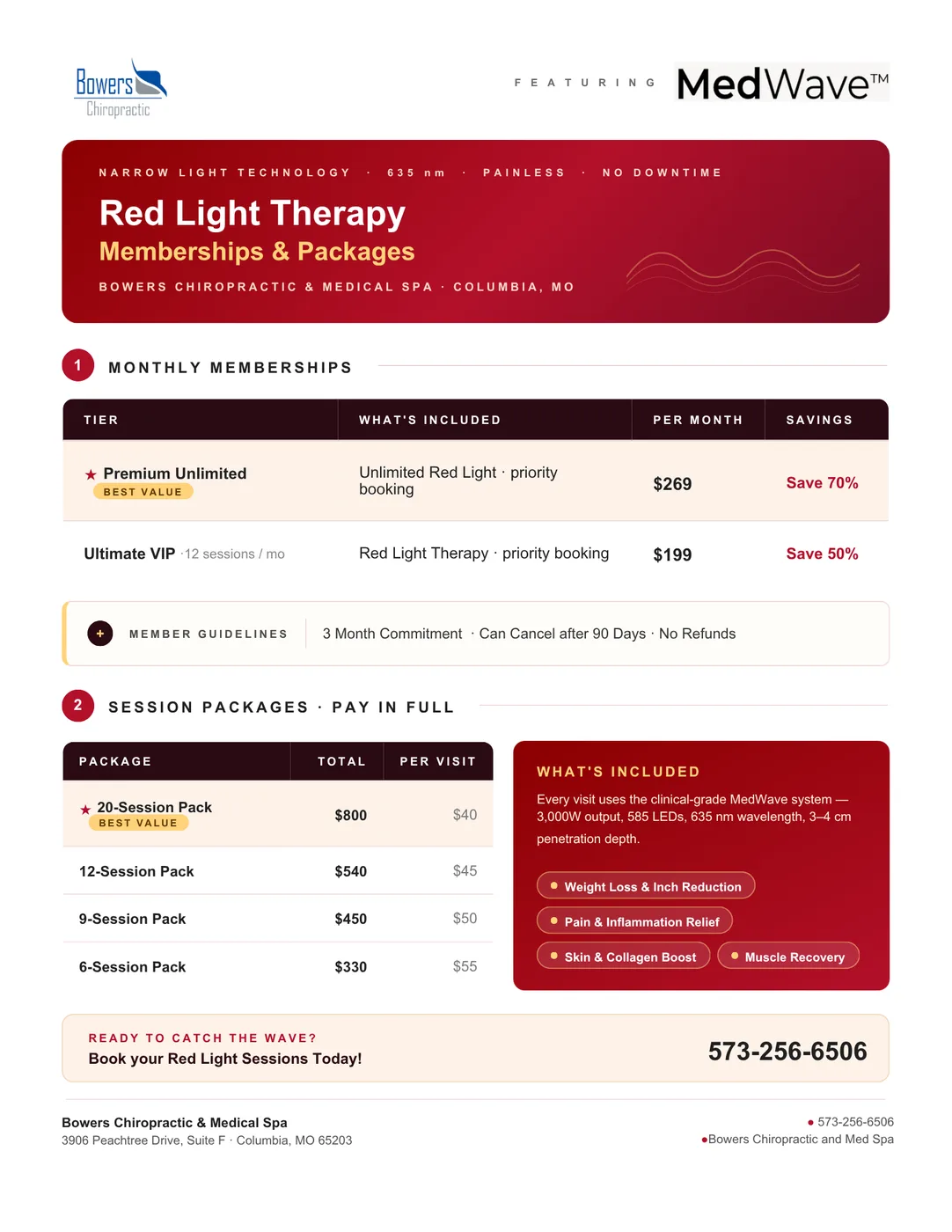 Red light membership offer preview